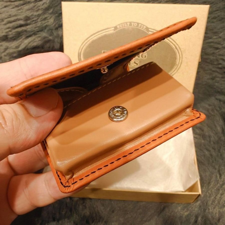 特價日本帶回全新red wing 真皮零錢包包-4