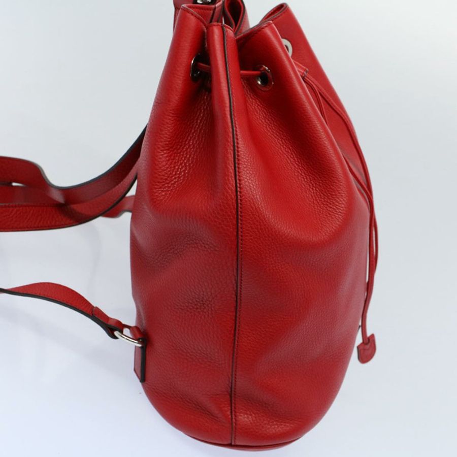【日本直送】GUCCI Soho 背包 皮革 紅色 368588 正品 fm2801-2