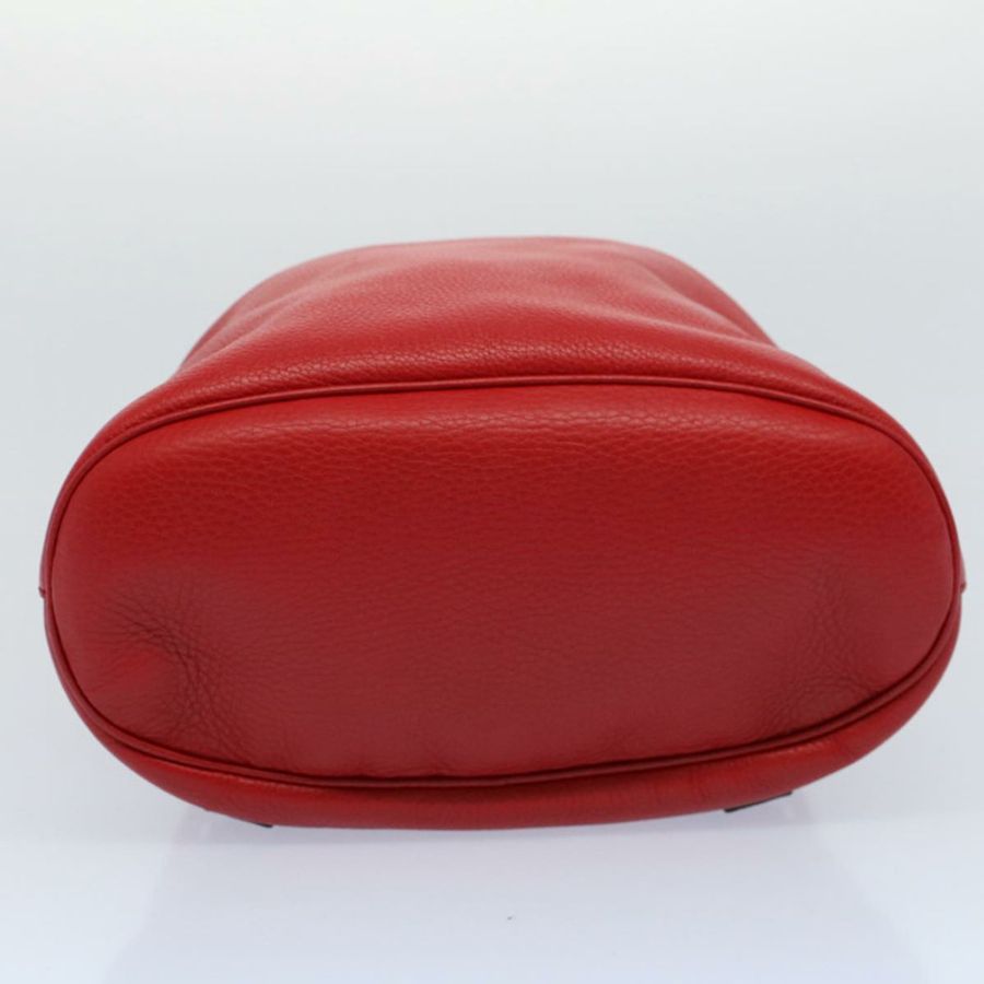 【日本直送】GUCCI Soho 背包 皮革 紅色 368588 正品 fm2801-4
