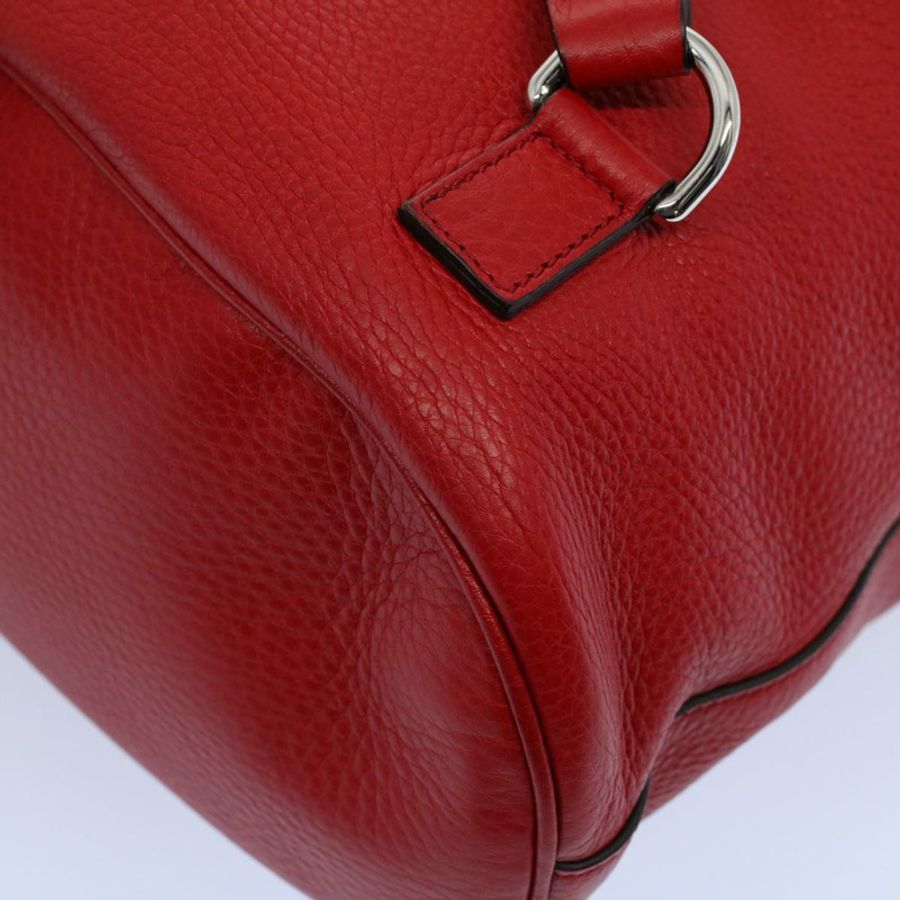 【日本直送】GUCCI Soho 背包 皮革 紅色 368588 正品 fm2801-14