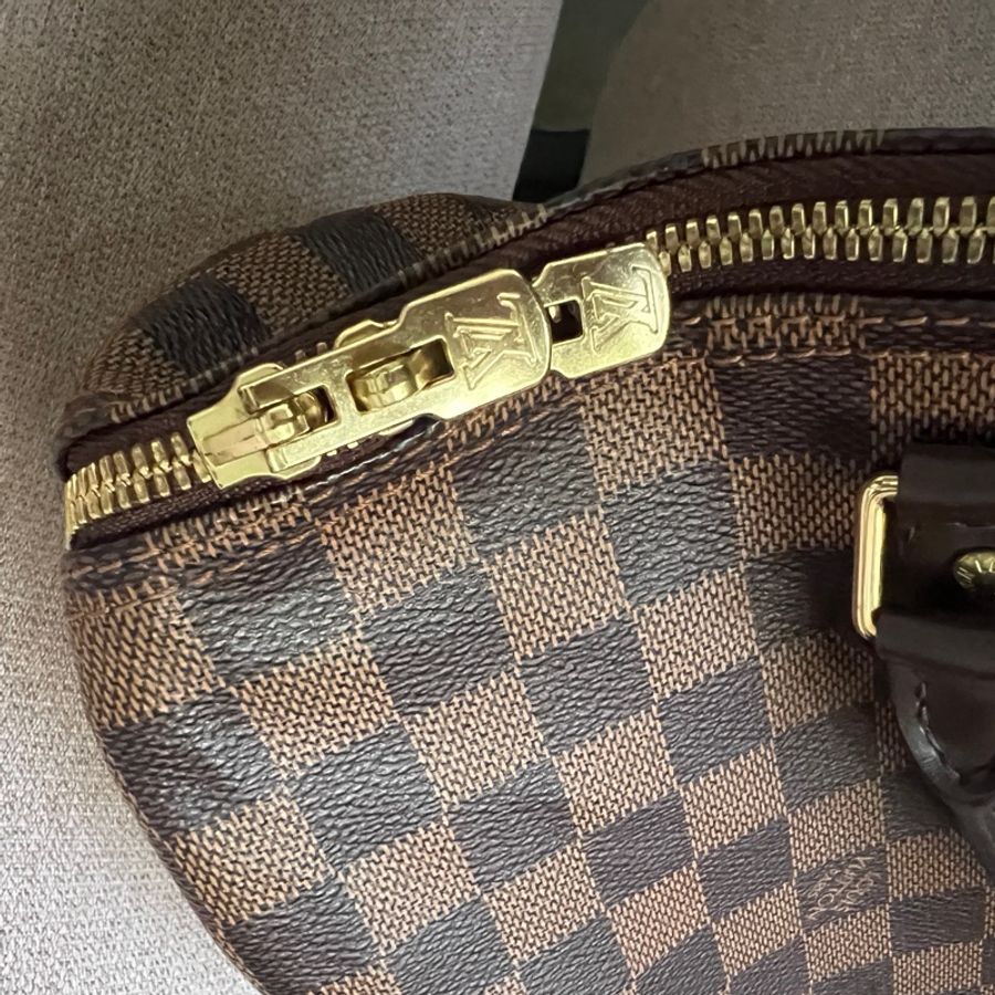 LV speedy 35 monogram 棋盤格老花 九成五新-6