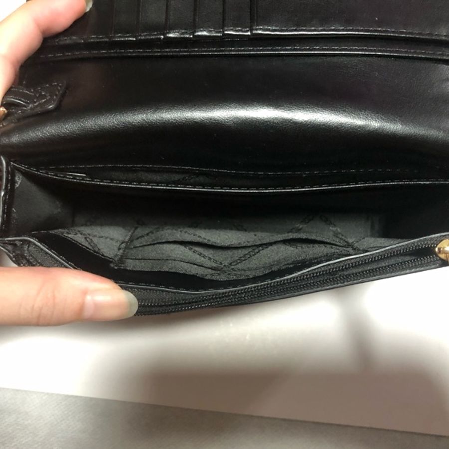 🇺🇸Michael Kors👜 WOC 專櫃經典滿版MK LOGO拼接小包手機袋斜背包-11