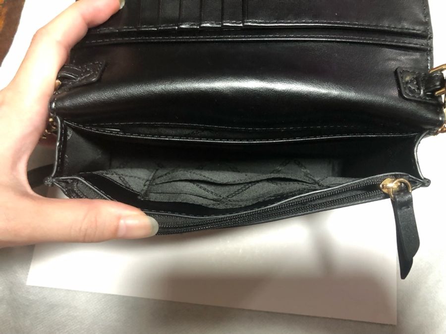 🇺🇸Michael Kors👜 WOC 專櫃經典滿版MK LOGO拼接小包手機袋斜背包-16
