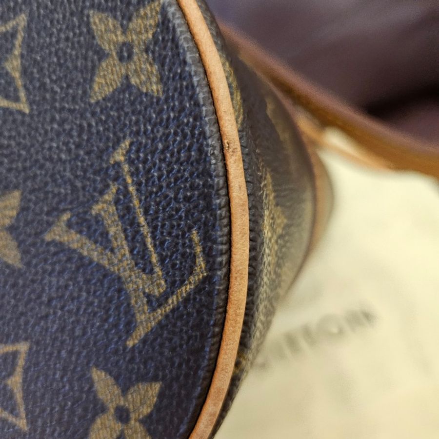 Louis Vuitton LV 經典老花Papillon 圓筒包-17