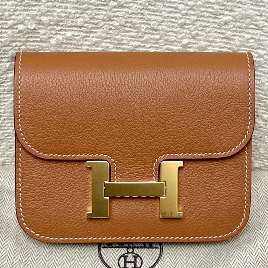 Hermes Constance Slim Gold 金棕 金色 金扣-1