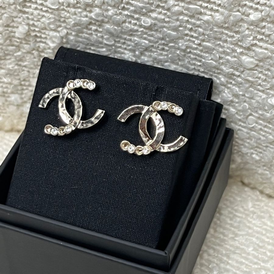 全新 Chanel Stud Earrings 耳環-0