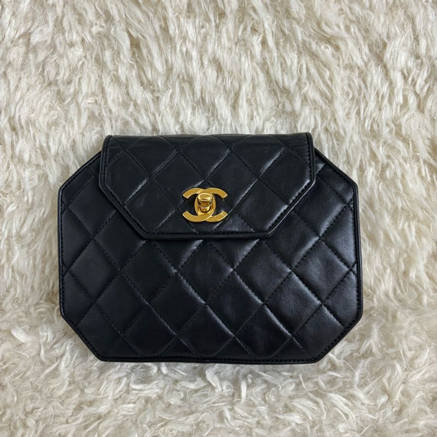 Chanel Vintage Octagon 香奈兒中古八角形包-0
