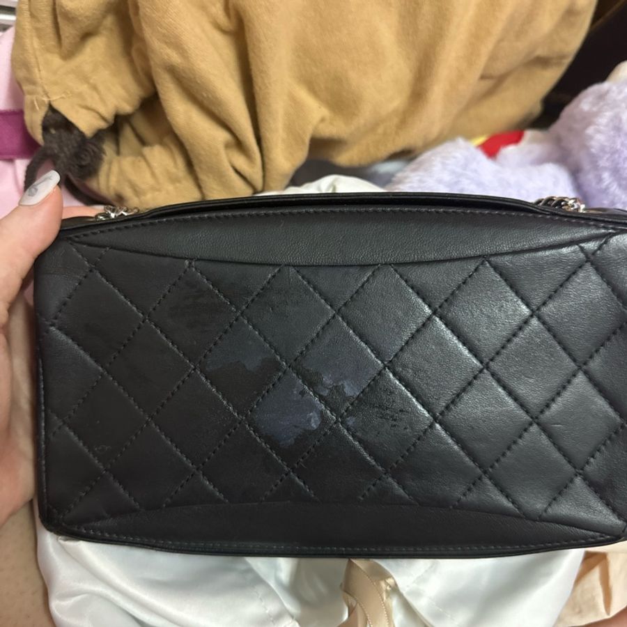 Chanel顛倒cf手提多用肩背包-7