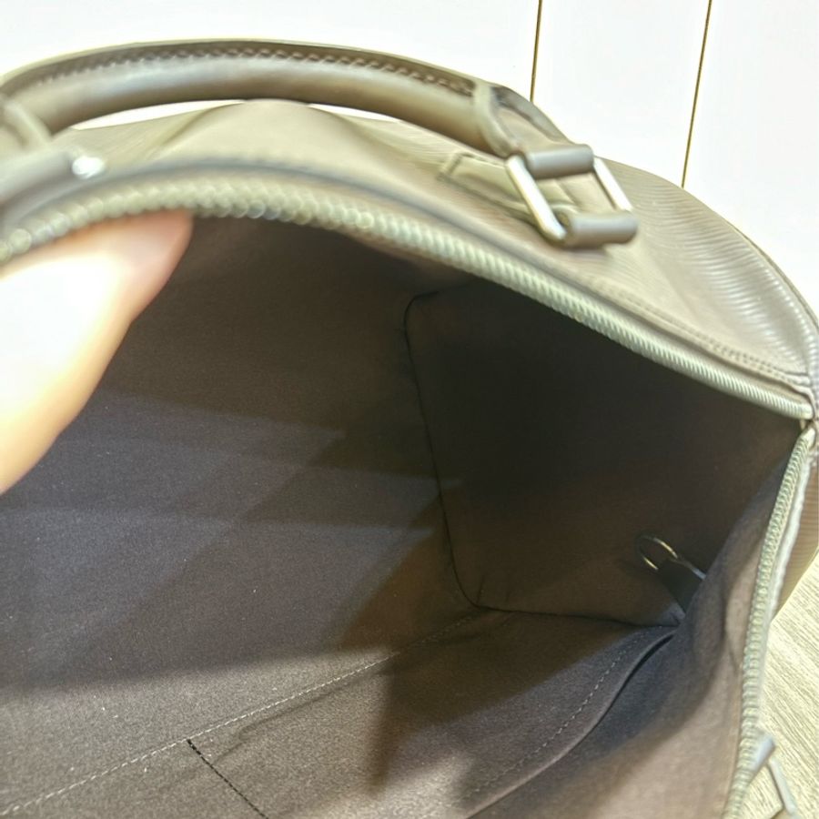 LV M5902D 咖啡色 摩卡 全皮 水波紋 EPI 手提包 波士頓包 SPEEDY 30 旅行包 旅行袋-8