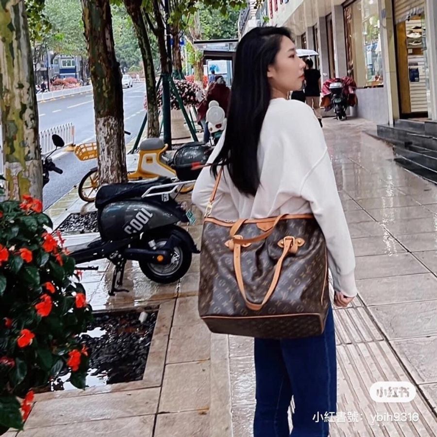 LV 老花Palermo 手提包 可斜背-1