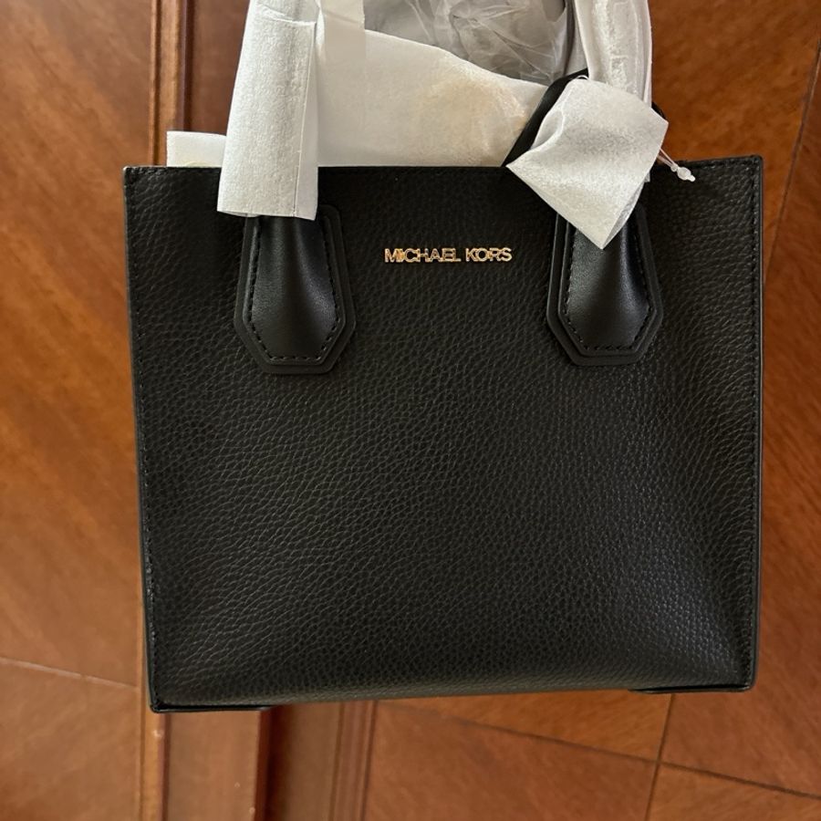 Mk Mercer 黑色 手提肩背包 兩用包-3