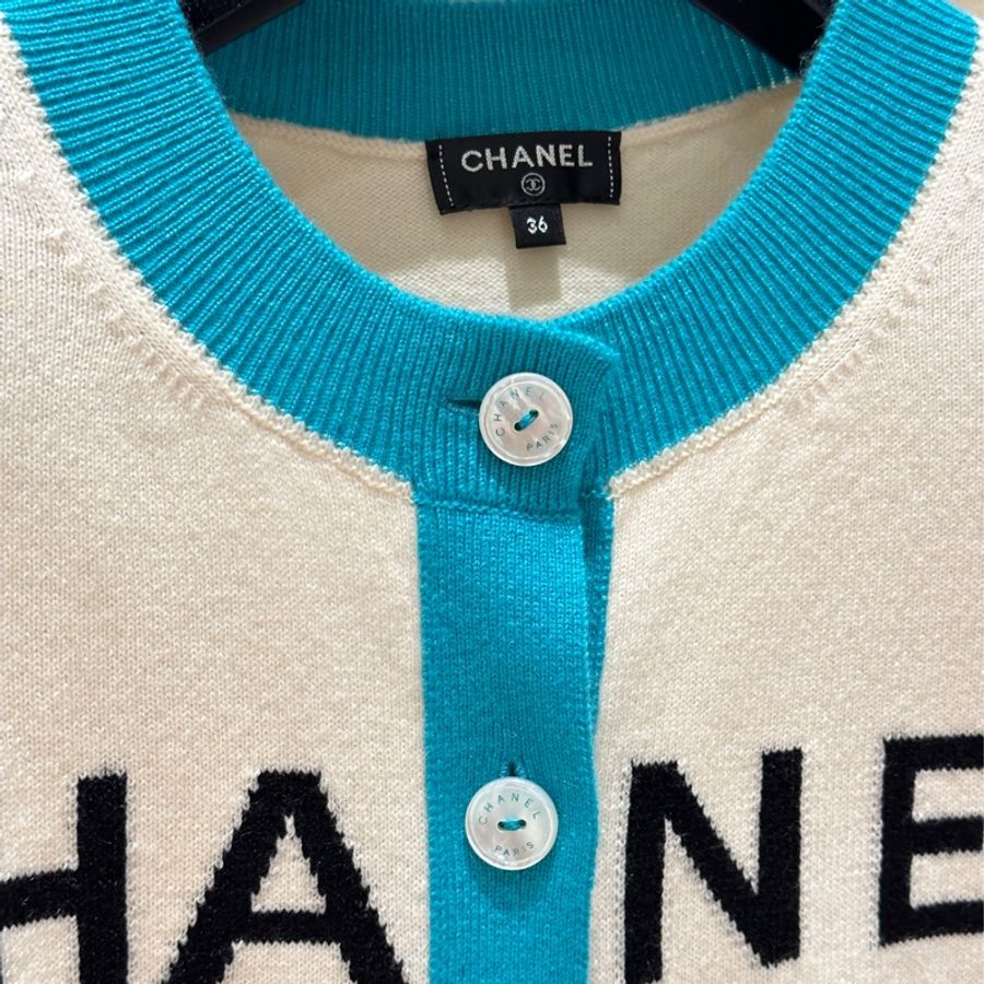 Chanel 19秀款,字母針織外套-2