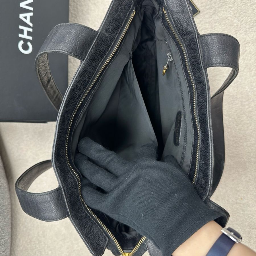 🔥全網最低大降價🔥 #Chanel #荔枝皮 刺繡 #tote #托特包 #單肩包-19