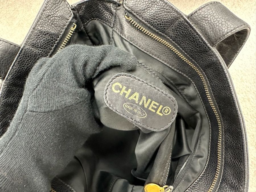 🔥全網最低大降價🔥 #Chanel #荔枝皮 刺繡 #tote #托特包 #單肩包-26