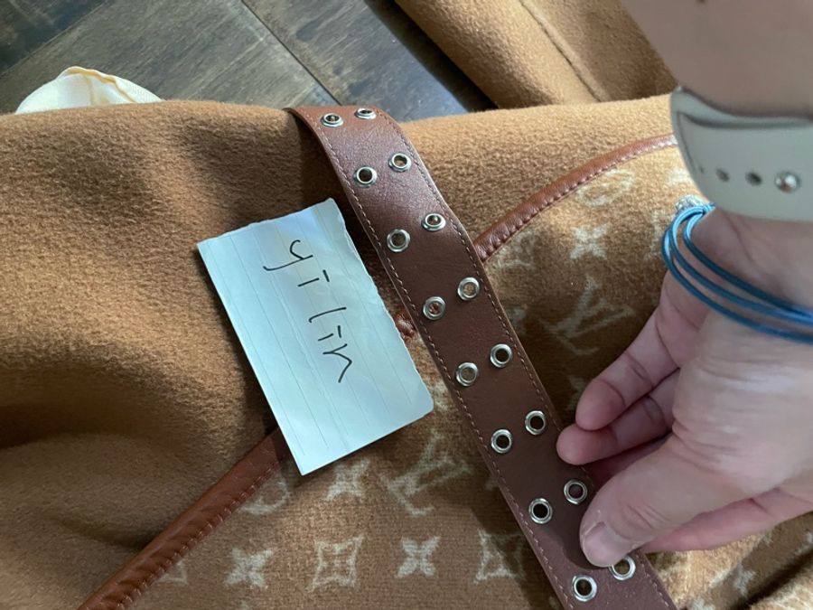 ❌已售出❌LV字樣 羊毛大衣連帽外套-17