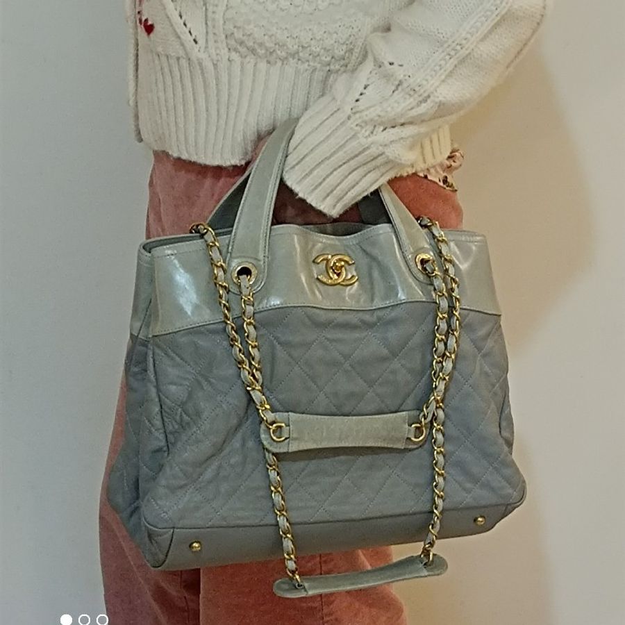 Chanel vintage 側背包-0