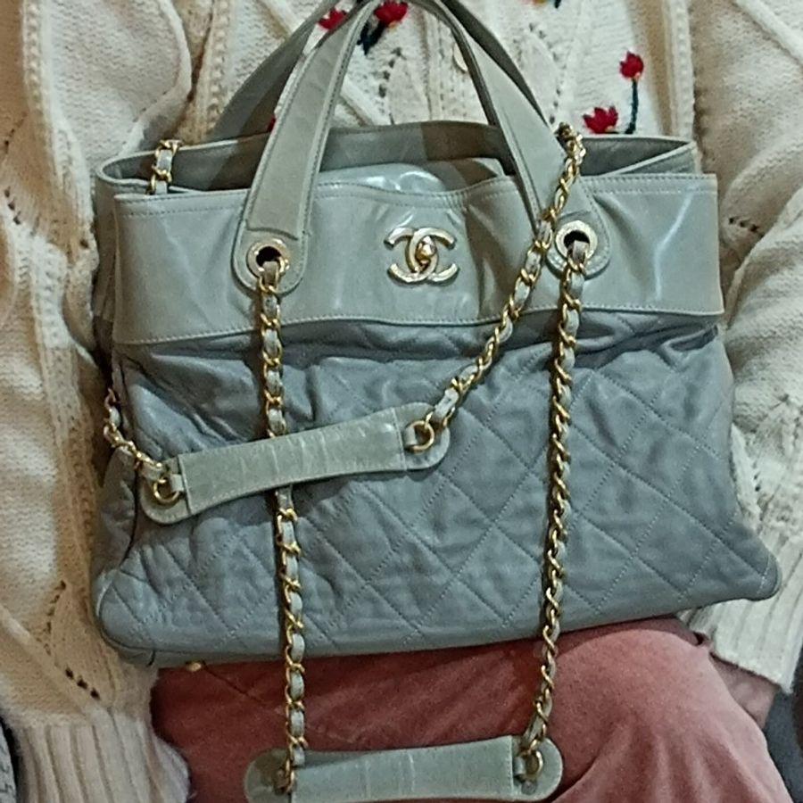Chanel vintage 側背包-15