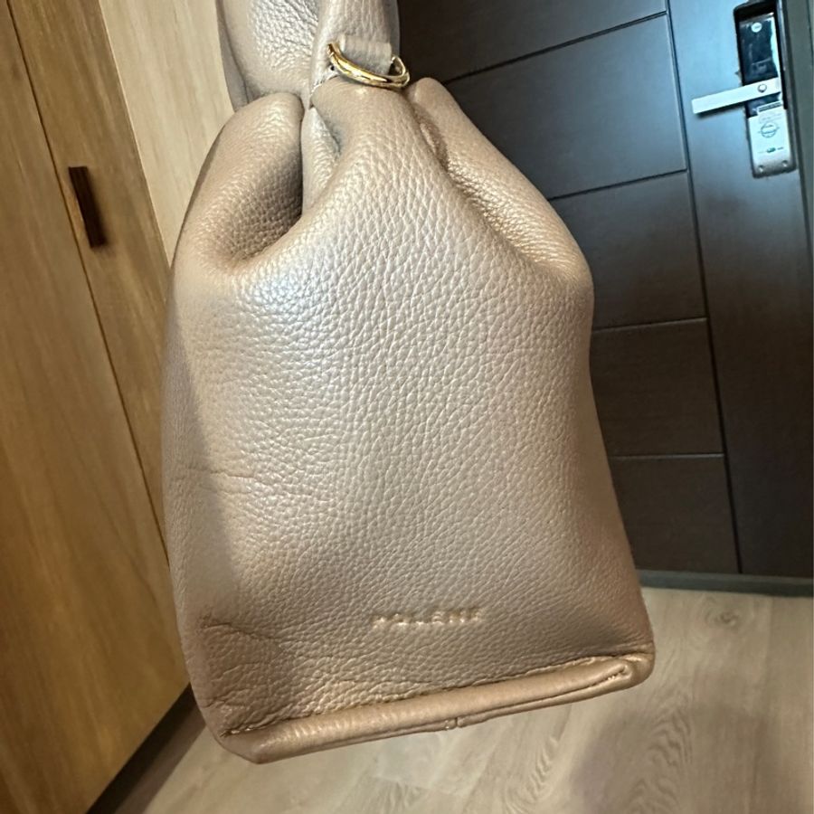 Polene Numero Neuf 手提肩背雲朵包 大款 灰褐色 贈香芬噴霧250ml-3