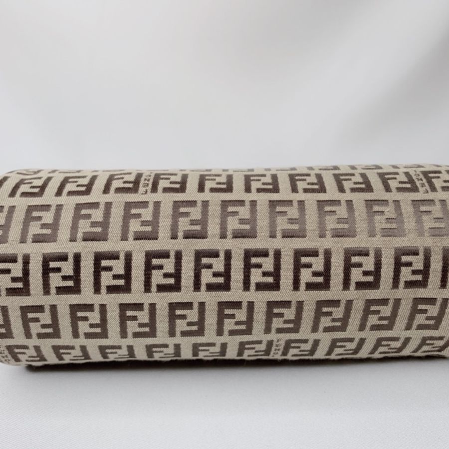 FENDI vintage老花迷你小圓筒包-9