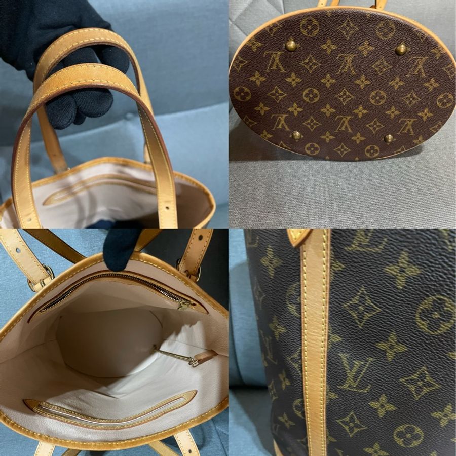 #LV 老花字紋bucket GM 水桶包💕肩背包🧚‍♀️媽媽包🧚‍♀️業務包-10