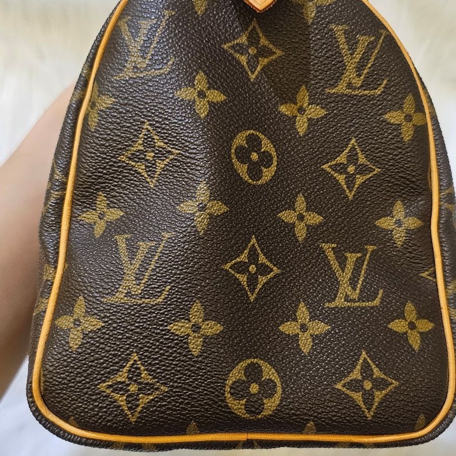 🎀👜曼蒂二手精品👜🎀 LV speedy 25 波士頓包 手提包 LV老花-7