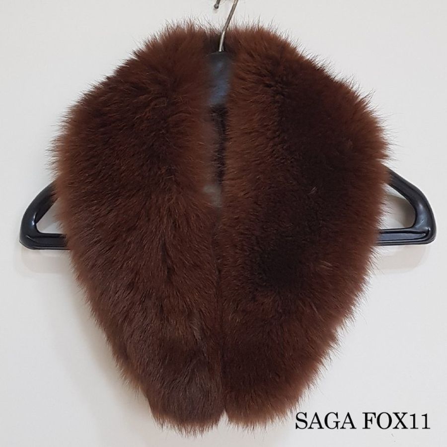 【SAGA FOX】真品狐狸毛*日式和服披肩*狐狸毛圍巾*毛皮披肩*皮草(fox11)-0