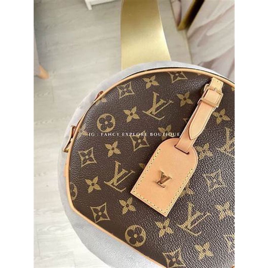 (sold)LV Boîte Chapeau Souple MM圓餅包-0