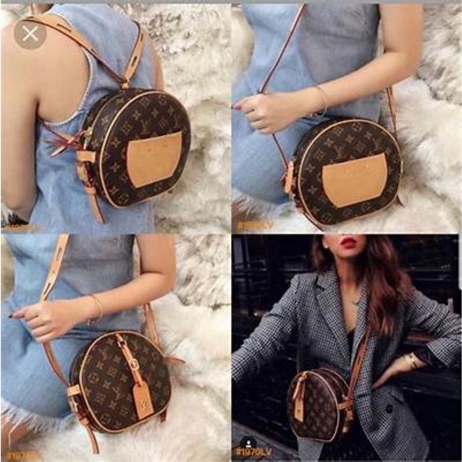(sold)LV Boîte Chapeau Souple MM圓餅包-8