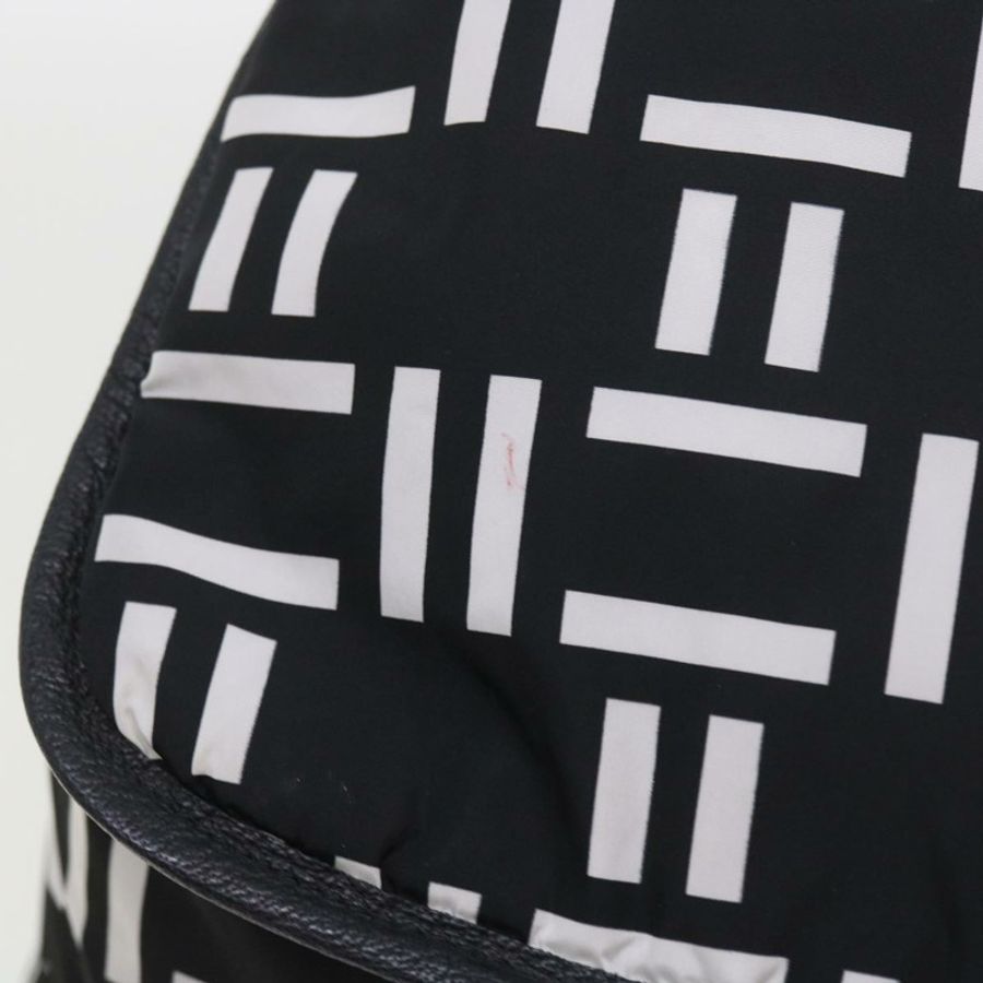 【日本直送】BALENCIAGA 旅行者雙肩包 尼龍 黑白 340139 Auth am5199-1