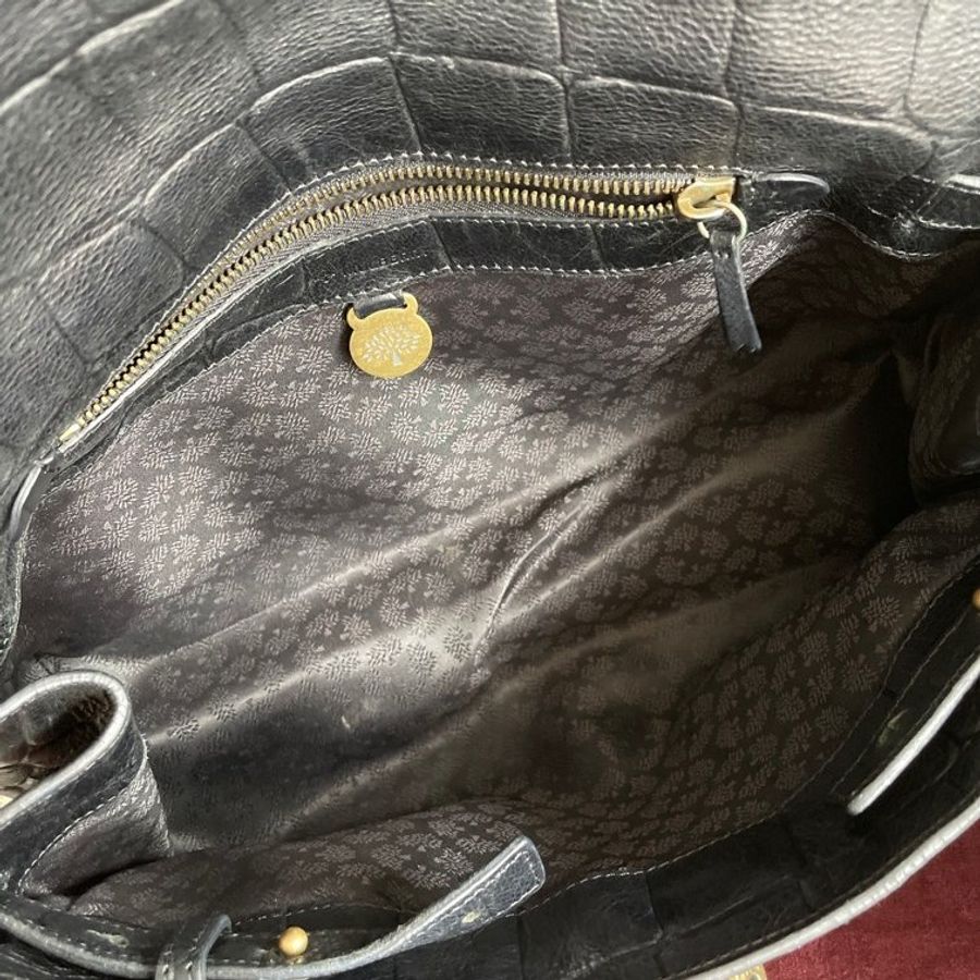 Mulberry BAYSWATER LEATHER HANDBAG-10