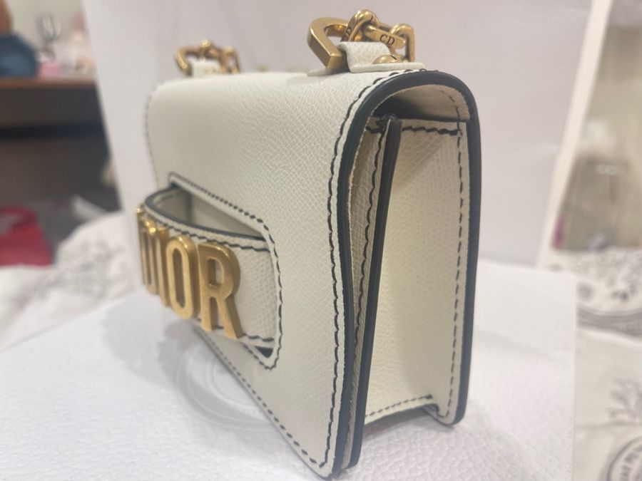 大降價Dior J'Adior mini 白色肩背手拿包可小議-8