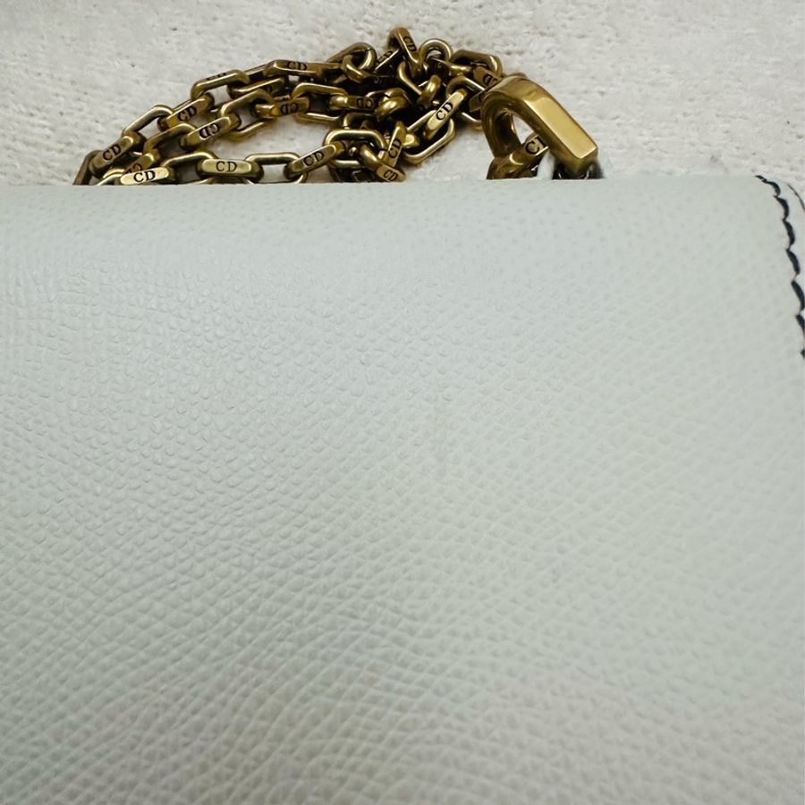 大降價Dior J'Adior mini 白色肩背手拿包可小議-10