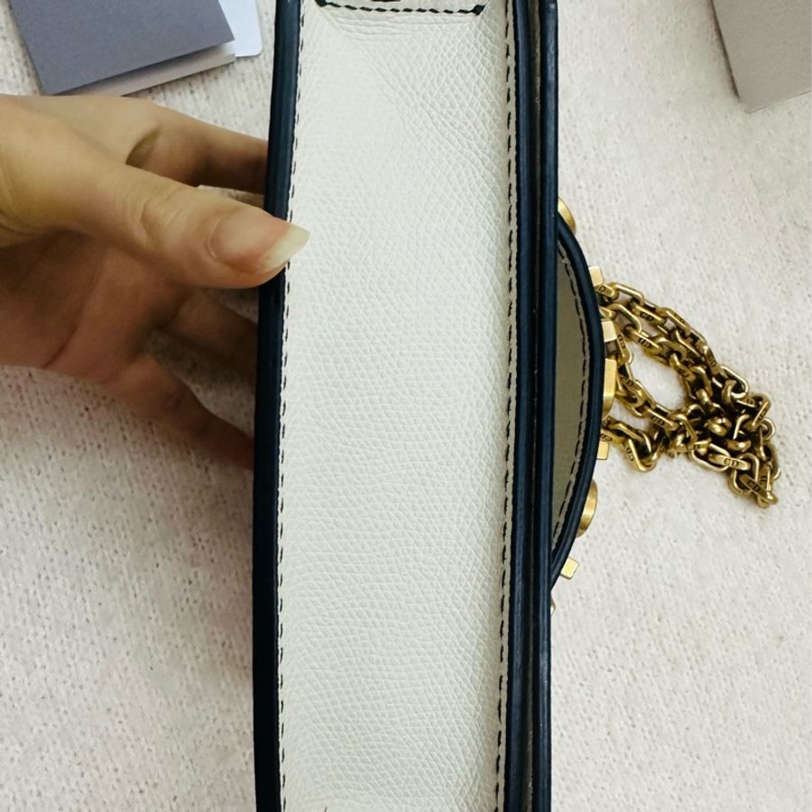 大降價Dior J'Adior mini 白色肩背手拿包可小議-12