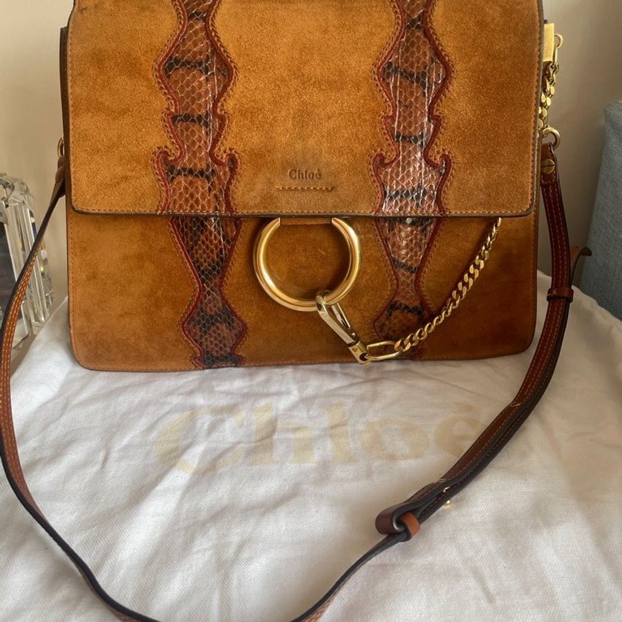 Chloé FAYE LEATHER HANDBAG-0