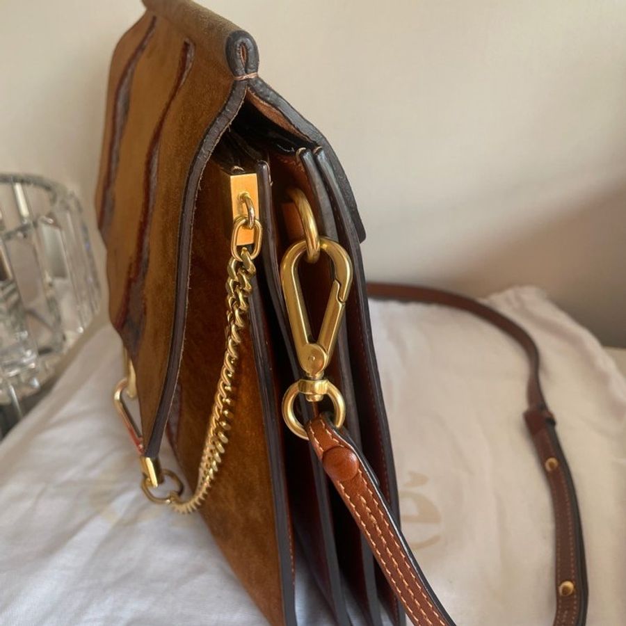 Chloé FAYE LEATHER HANDBAG-4