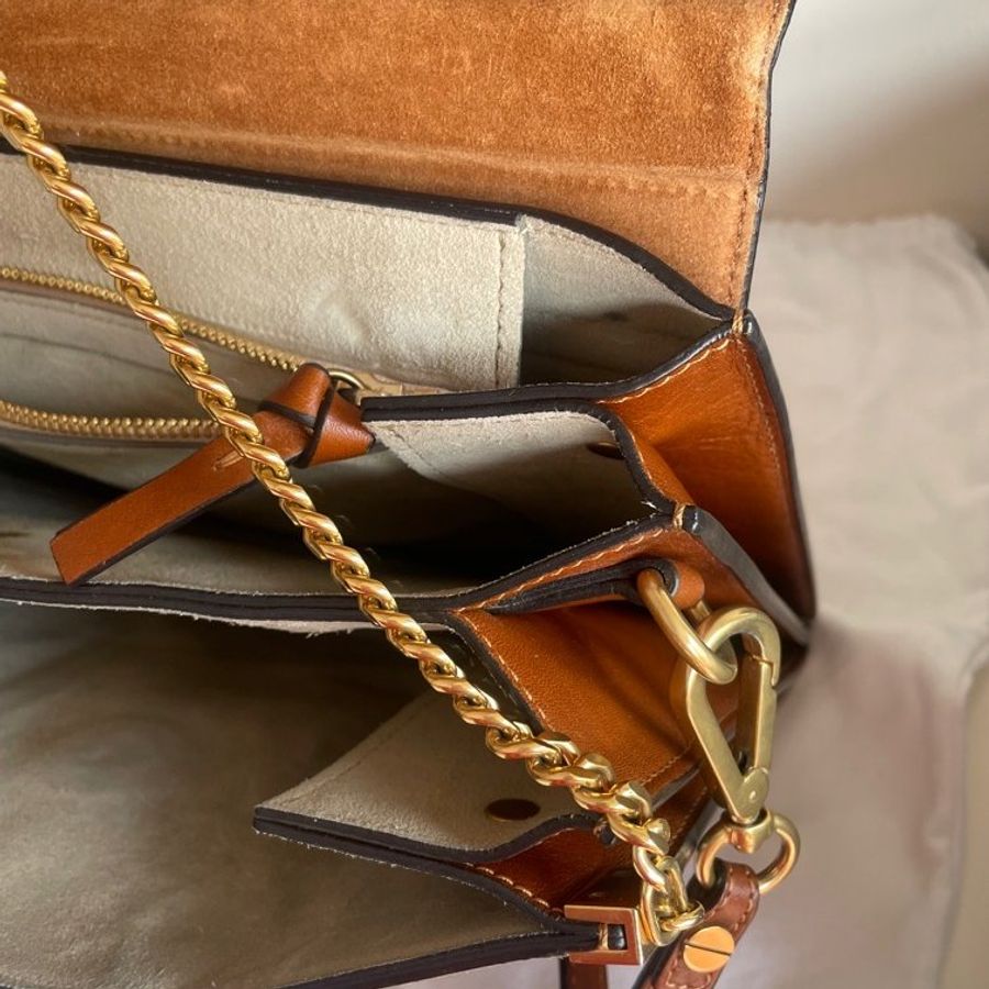 Chloé FAYE LEATHER HANDBAG-14