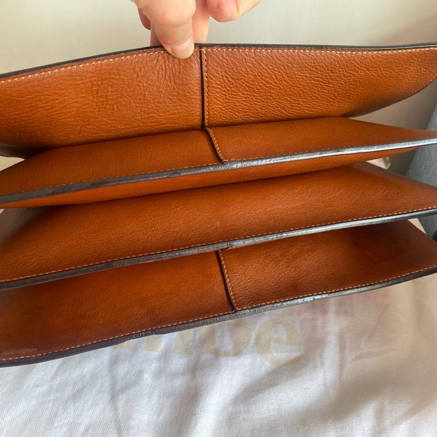 Chloé FAYE LEATHER HANDBAG-18