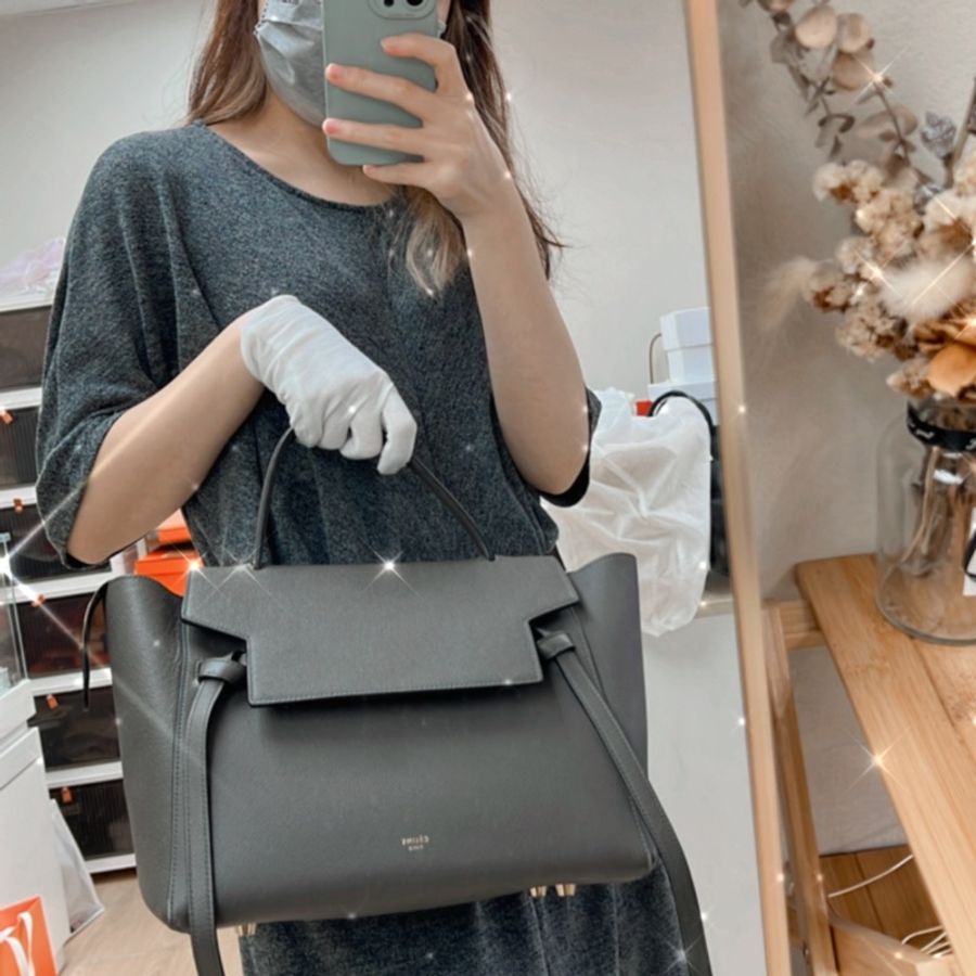 Celine belt bag mini 灰色鯰魚包(迷你尺寸即大號)-23