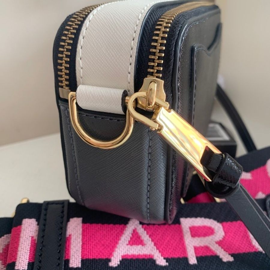 Marc Jacobs SNAPSHOT LEATHER CROSSBODY BAG-3