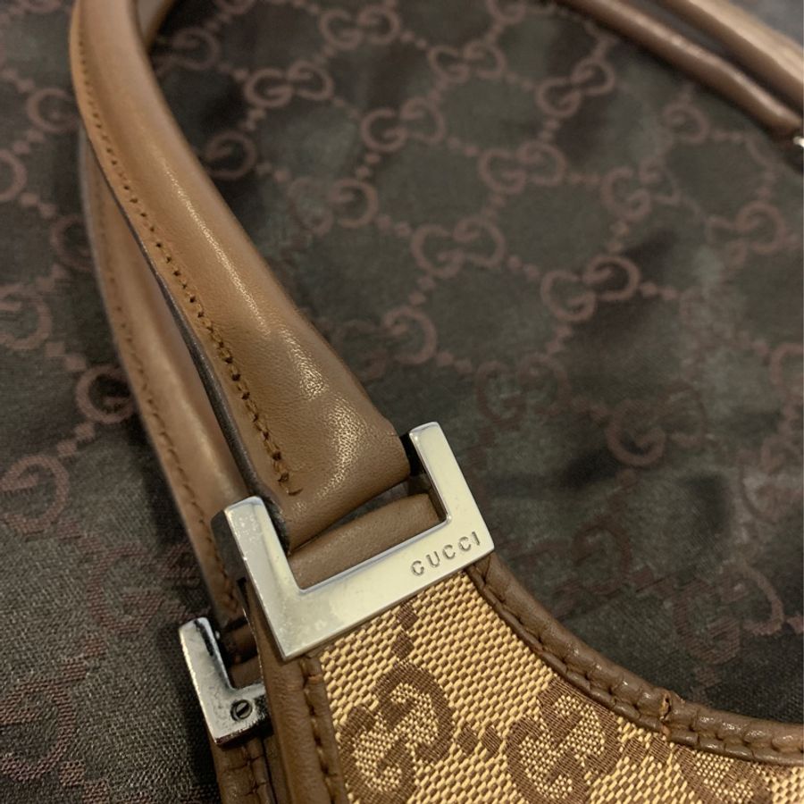 Gucci老花手提包-5