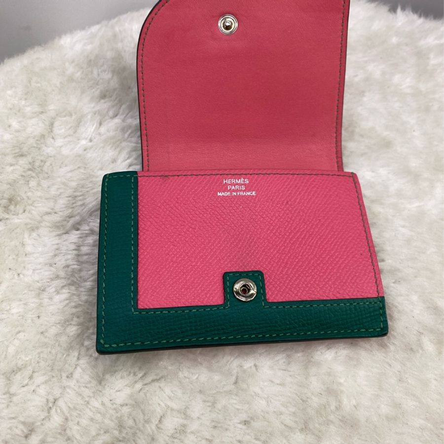Hermès Camaril Bofold Mini Wallet-11