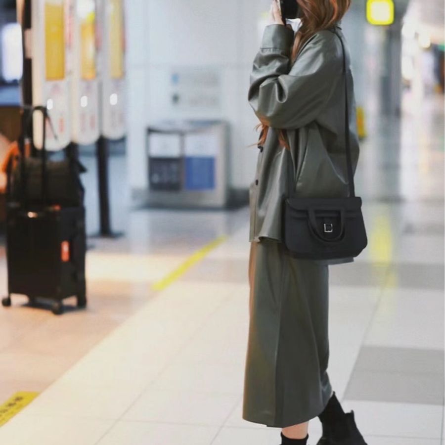 Hermes Halzan 25 Bag 黑色 銀釦 B刻 2024年(大全配)-33