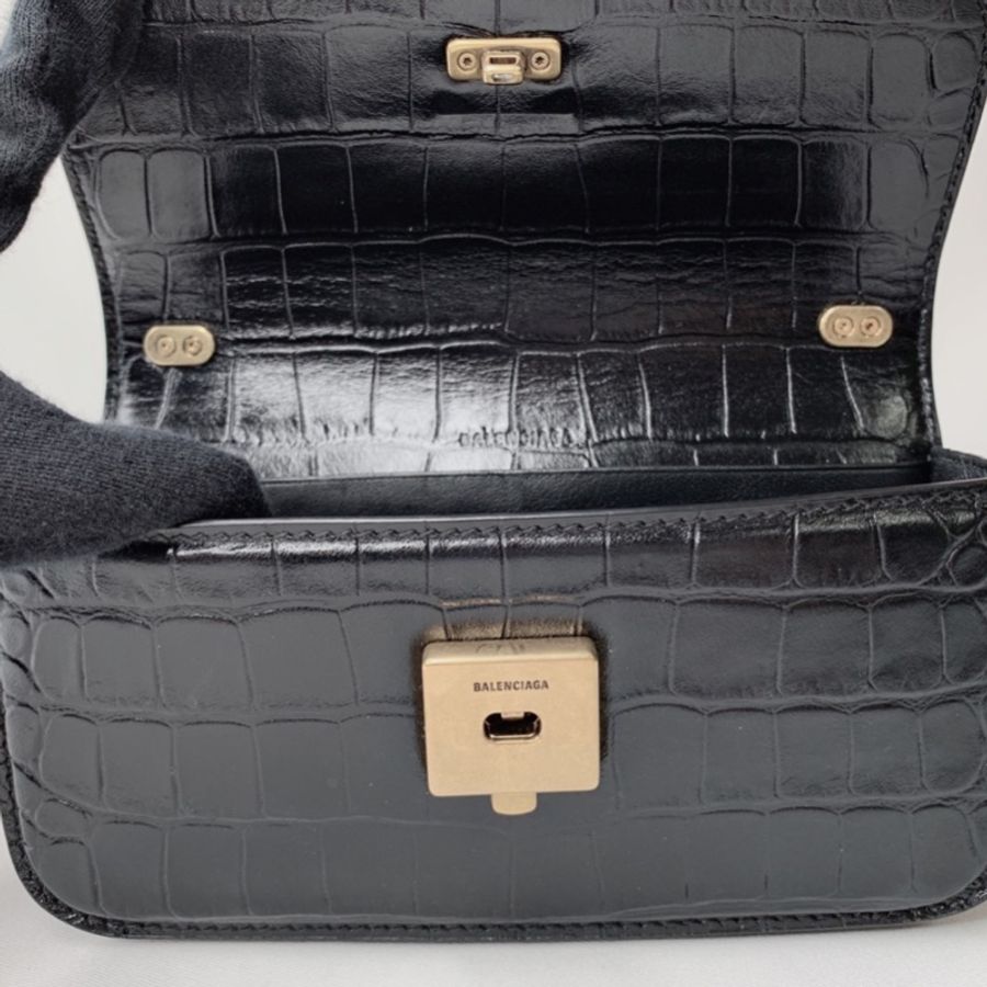 BALENCIAGA Gossip迷你WOC鍊包-6