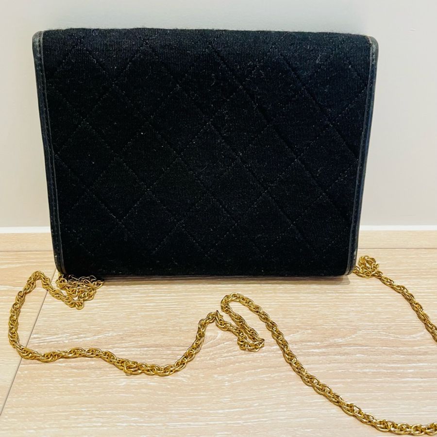 Chanel WOC 布面包/2.55金鏈-1