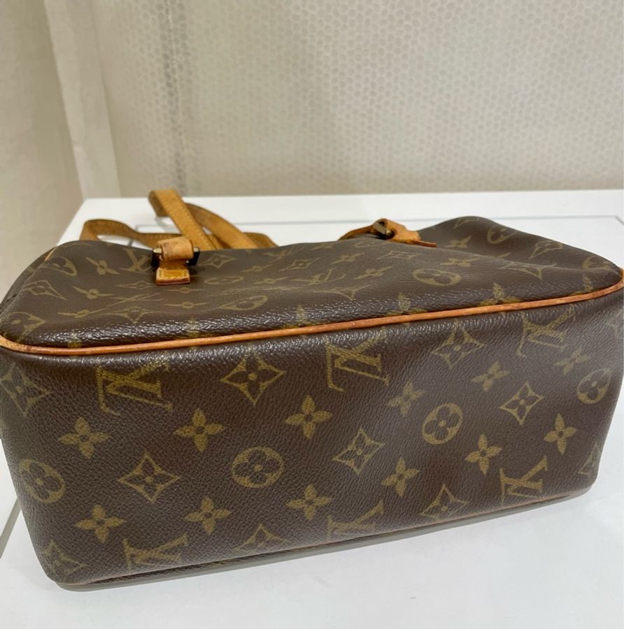 ［專櫃復刻款］LV中古開口笑單肩包 Louis Vuitton Vintage Cite MM Bag-2