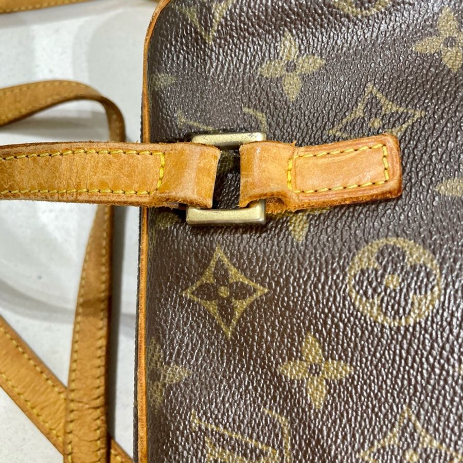 ［專櫃復刻款］LV中古開口笑單肩包 Louis Vuitton Vintage Cite MM Bag-15