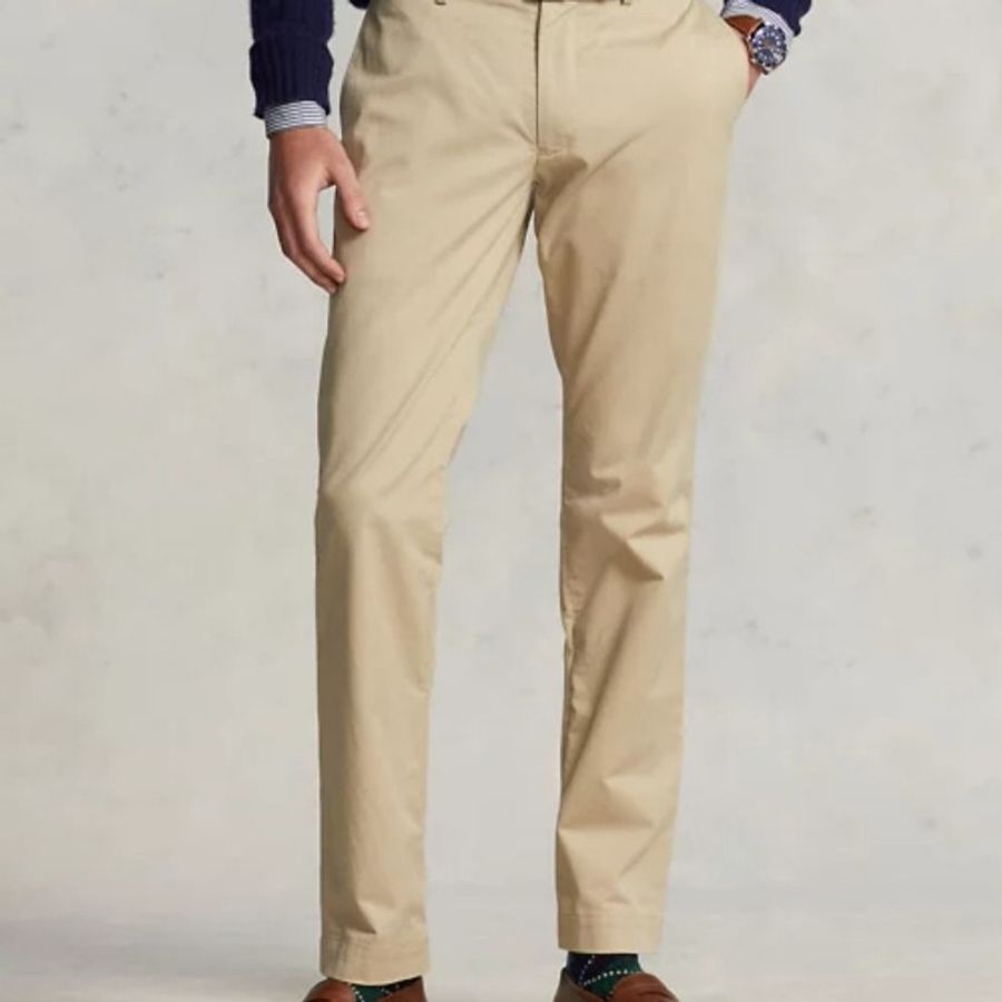 Polo Ralph Lauren 修身版型彈性卡其長褲-2