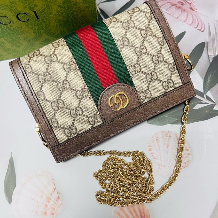 Gucci磁扣mini鏈條包-7