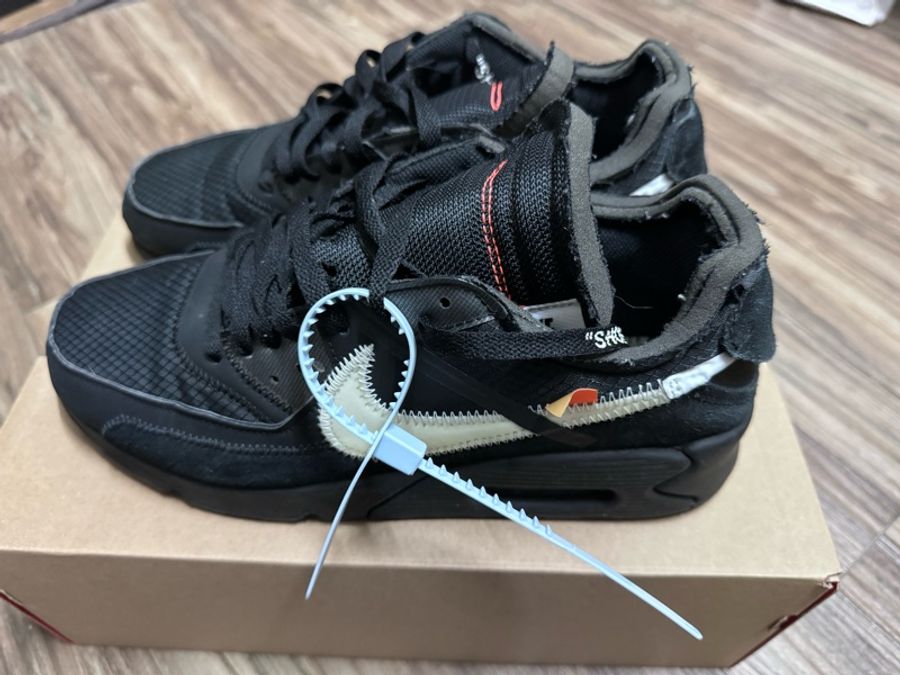 Nike Off-White x Air Max 90(周董著用)US9-0