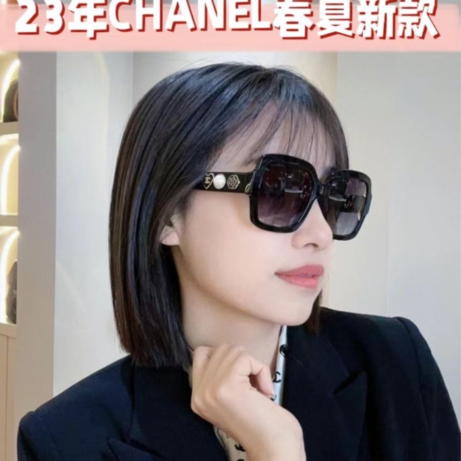 【預購】麗睛眼鏡 Chanel【可刷卡分期】香奈兒 CH5479 愛心 珍珠 山茶花 小香太陽眼鏡 香奈兒熱賣款 小香眼鏡-1